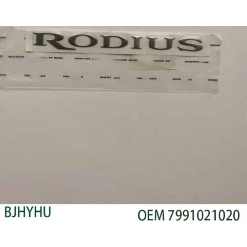 Original RODIUS trunk logo for Ssangyong trunk logo OEM 7991021020