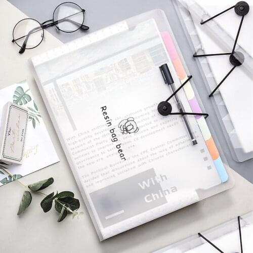 12 Pockets A4 Size File Bag Organizer Data Book Document Large Capacity Pouch Bill Folder Holder Portfolio Office Stationery