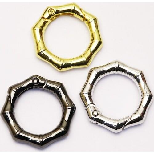 10Pcs Geometric Clasp pendants for women Round Trendy Metal jewelry Pendant jewelry pendant for women 51219