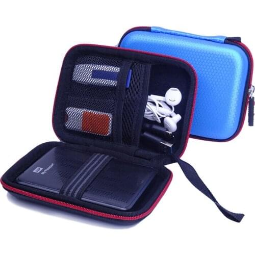 GUANHE Portable external Hard Drive disk Cases Bag for Seagate 2.5 Backup WD my passport HHD