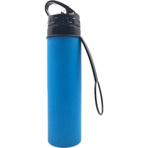Collapsible Water Bottle Portable Leak-Proof Silicone Kettle Outdoor Travel Camping Drink Sport Water Bottle