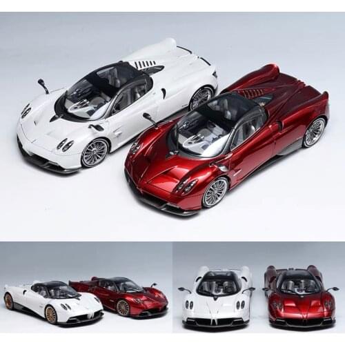 High quality authentic 1:18 LCD Pagananiya huayra scale models diecast convertible car model with small gift
