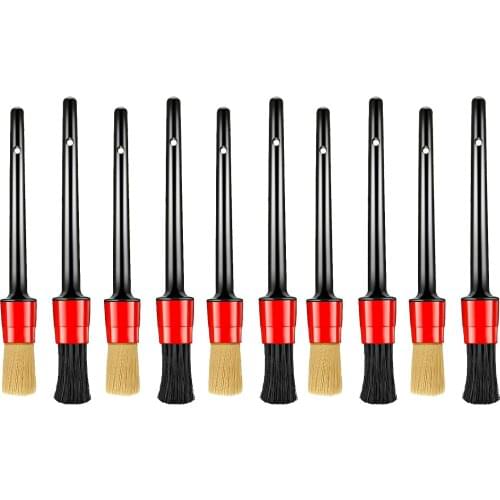 10PCS Wheel & Tire Brush Car Detailing Kit for Car Air Vent Engine Exterior