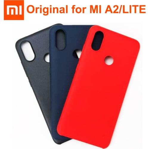 100% Original Xiaomi Mi a2 case luxury PC A2 Lite Cover Genuine Xiaomi Brand