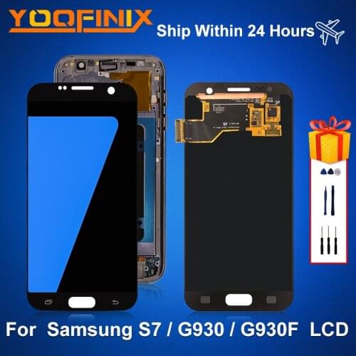 5.1"Original For Samsung Galaxy S7 LCD G930 Display Touch Screen Assembly Replacement Parts For Samsung SM-G930F SM-G930A LCD