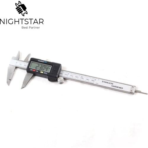 6" 150mm Stainless Steel Electronic Digital Vernier Caliper Micrometer Guage LCD Micrometer Measuring NO BOX
