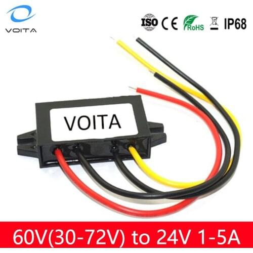 DC Step Down 60v to 24v 1a 2a 3a 5a car power dc buck module for industrial equipment