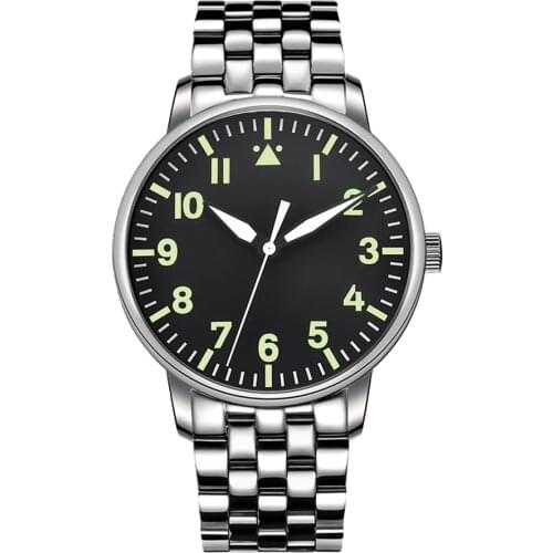 42mm Automatic Mens Watch Seagull Miyota Military Luminous Waterproof 316SS Mechanical WristWatches Top Brand Luxury Corgeut