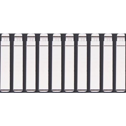 CITALL 10pcs Uncut 58# Flip KD Remote Lot Key Blade Blank Fit For Citroen Peugeot VA2