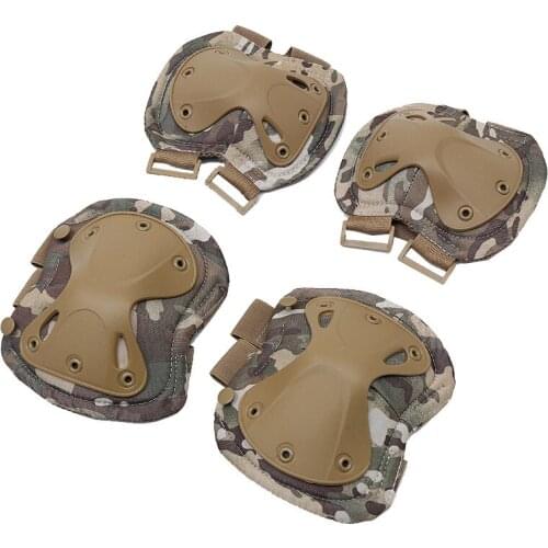 CS Tactical Knee Pad Elbow Knee Pad Military Knee Protector Army Airsoft Outdoor Sport Hunting Skating Safety Gear Kneecap