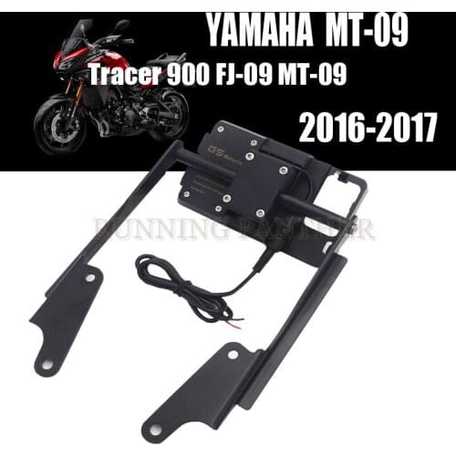 For YAMAHA MT-09 Tracer 900 FJ-09 2016-2017 Stand Holder Phone Mobile Phone GPS Plate Bracket navigation
