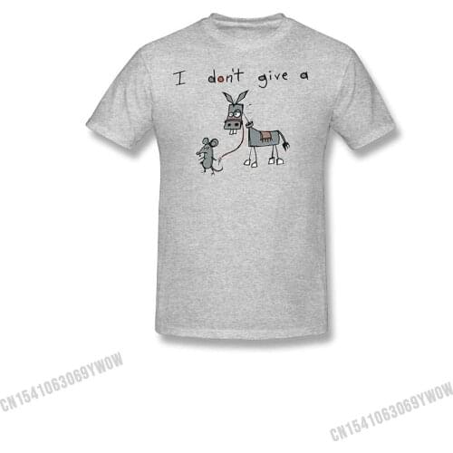 I Don't Give A Rats Graphic T-Shirt T Shirt Newest Cotton Tops & Tees Printed for Men