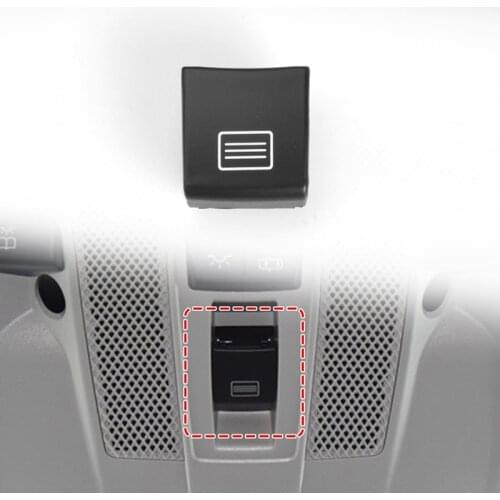 Car Roof Window Button for Mercedes GLA W156 Light Control Panel Switch Replacement for Mercedes Benz A B Class W176