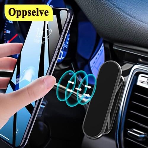 Oppselve Magnetic Car Phone Holder Magnet Cell Phone Stand Steering Wheel Holder GPS Car Mount for iPhone Huawei Samsung Xiaomi