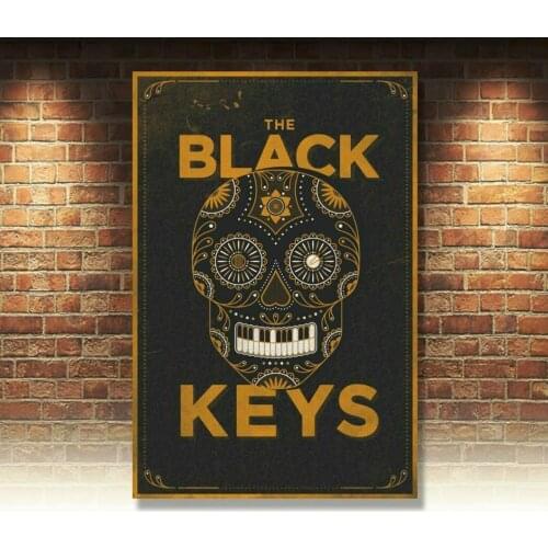 THE BLACK KEYS MUSIC BAND METAL TIN SIGN POSTER WALL PLAQUE