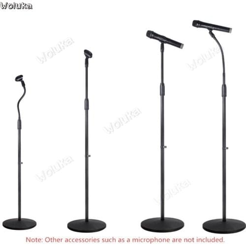 Microphone stand clip stage floor hand-held vertical disc base aggravation retractable singer special CD50 T07