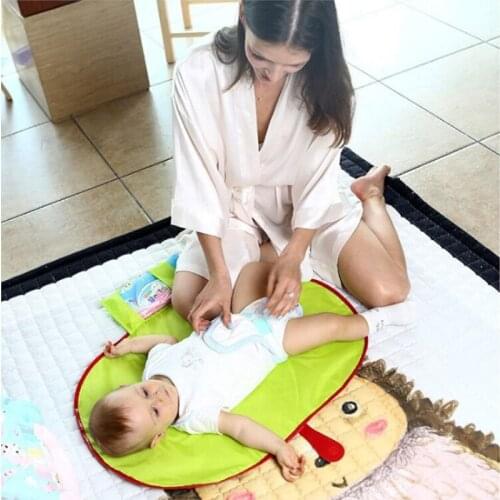 Reusable Baby Changing Mats Cover Baby Diaper Mattress Diaper For Newborn Cotten Waterproof Changing Pats Flool Play Mat
