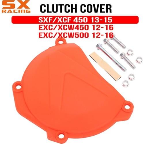 Motorcycle Plastic Parts Clutch Side Cover Protection For KTM SXF450 XCF450 2013-2015 EXC450 XCW450 EXC500 XCW500 12 13 14 15 16