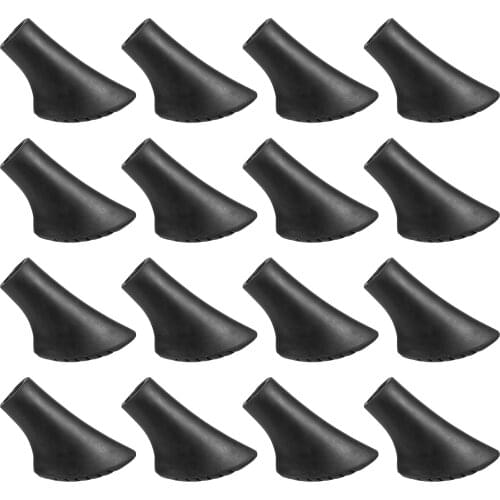 16Pcs Hiking Pole Tips Trekking Pole Tip Protectors Walking Stick Head Protector