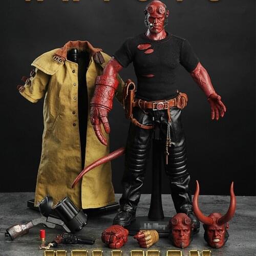 ARTOYS New Products 1/6 Hell Boy Baron Hellman (Four Head Carvings) In Stock