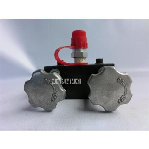 New Two-way High-pressure Oil Distribution Valve , Mainly For The Jack Bus Processing Machine Hydraulic Clamp Hydraulic Tools