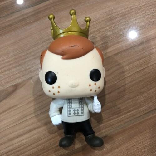 Official Used Freddy Vinyl Action Figure Collectible Model Loose Toy No Box