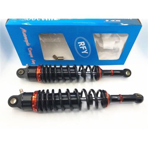 RFY 7mm Spring Universal 305mm 320mm 340mm 360mm Nitrogen Rear Shock Absorber Motorcycle for Honda cb400 xjr400 yamaha suzuki