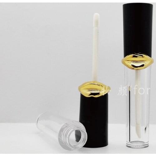 10~50Pcs6 ml Empty Lip Gloss Tube Container Big Lips Lip Balm Tubes Containers Lipstick Tubes Refillable Bottles Lip Gloss Tubes