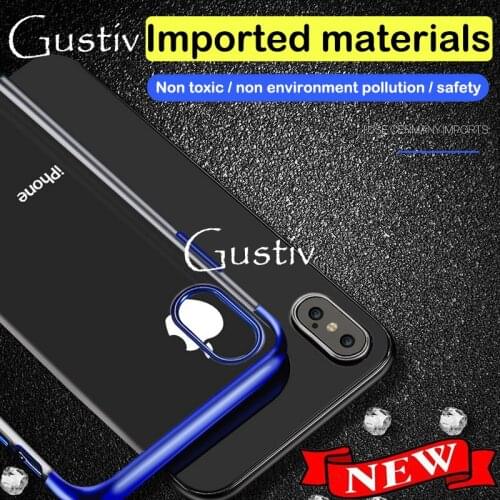 Luxury Soft Silicone Clear Transparent Plating Cover For Xiaomi Redmi Note 6 6A 7 7A 8 8A 8T 9 9A 9C K20 K30 Pro Back Cover