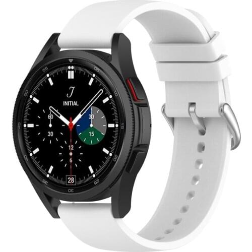 22mm Silicone Straps For Galaxy Watch4/Watch4 Classic Smart Bands Round Replacement Sport Watchband For Galaxy Watch Active/2