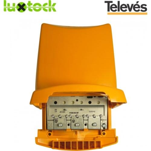 Televes | High gain mast amplifier, terrestrial TV signals coming from antenna reference 535640