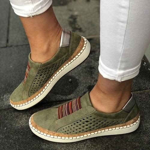 Fast Shipping Women Shoes Casual Vulcanized Shoes Sneakers Women Comfortable Slip on Flats Loafers Zapatos Mujer dropshipping