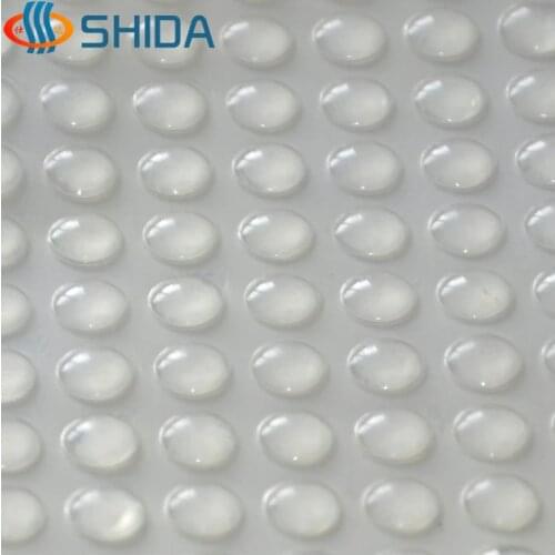 1000 PCS 8mm x 2mm Clear anti slip silica gel rubber bumper damper shock absorber 3M self-adhesive Silicone feet pads