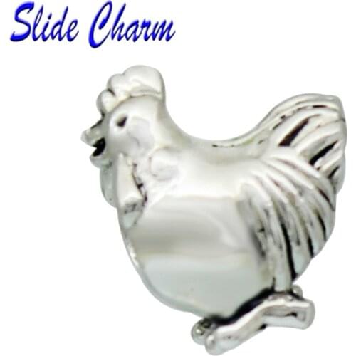 2018 Silver Plated Noble big cock chrm Beads Fit Pandora Women Diy Bracelets Bangles Jewelry