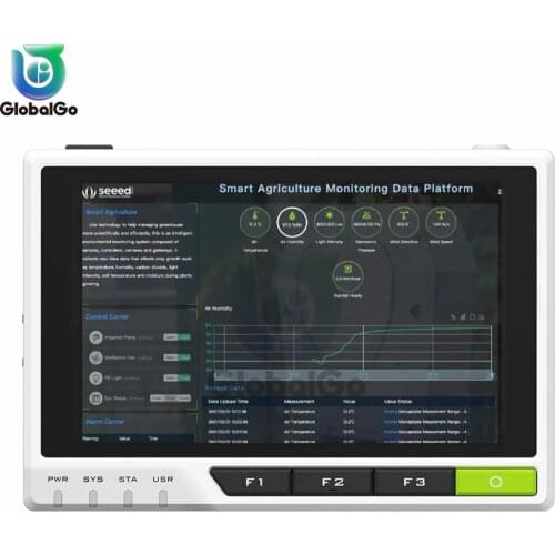 5 Inch reTerminal Embedded Linux Computer for Raspberry Pi 4 CM4 Module with HD Capacitive Multi-touch Screen 4GB+32GB Capacity