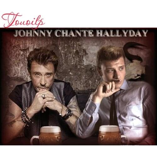 5D Diy Diamond Painting Diamond Embroidery 3D johnny hallyday Diamond Painting Mosaic Pictures Of Rhinestones Crafts Needlework