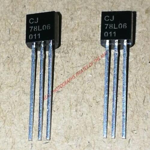 60pcs 78L05 78L06 78L08 78L09 78L12 78L15 10pcs of each kind