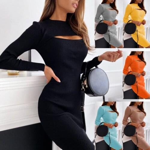 Asstseries Fashionable Knitted Dresses