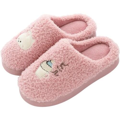 Children home shoes winter/autumn kids gurks cotton slippers boys indoor shoes fashion slippers plush velvet warm shoes