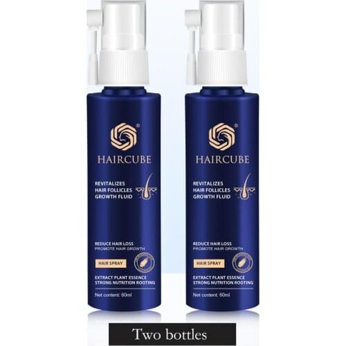 Haircube Anti Hair Loss Treatment Hair Growth Essence Spray Essential Oil Liquid For Men Women Dry Hair Regeneration Repair