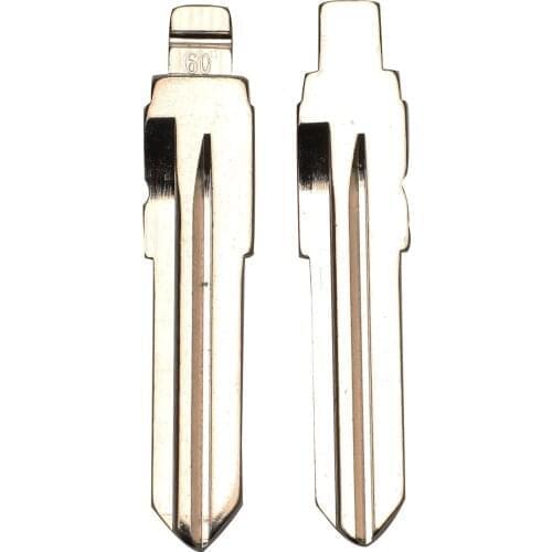 Jingyuqin 100pcs Flip Remote Car Key Blanks For Fiat 500 Punto Ducato Stilo Panda GT15R SIP22 Uncut Blade Replacement