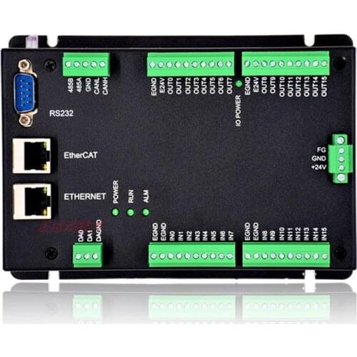 Positive motion EtherCAT bus motion controller XPLC006E six-axis controller EtherCAT master station, RS232, RS485 interface