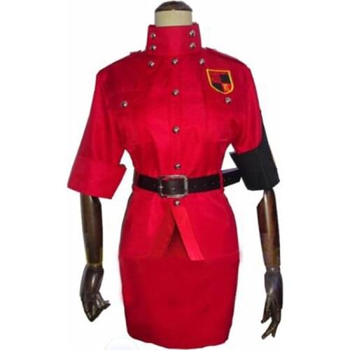 Hellsing Seras Victoria Cosplay Costume red Version