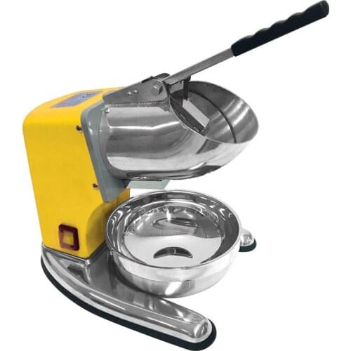 Ice Crushing Machine Commercial Cold Drink Machine High Power Electric Ice Crusher Electric Shaved Snow Ice Machine XJT-SB100