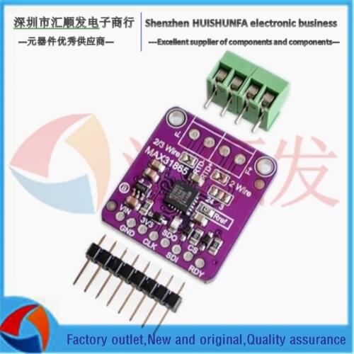 MAX31865 RTD platinum resistance temperature detector PT100 to PT1000