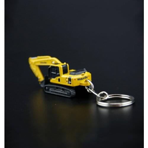 Truck Model Keychain Mini PC210 SK250 Diecast Alloy Metal Hydraulic Excavator model speelgoed jongens