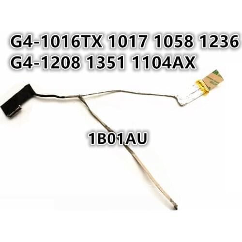 New Laptop LCD LED LVDS Video Screen Display Flex wire Cable For HP G4-1016TX 1017 1058 1236 1208 1351 1104AX 1B01AU