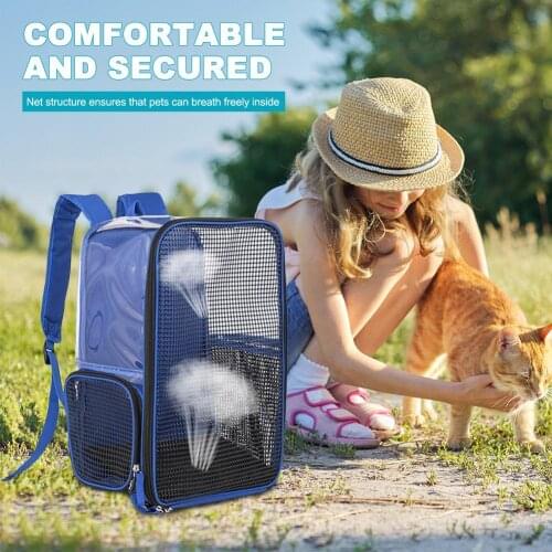 Portable Pet Puppy Travelling Outdoor Backpack Transporter Conveyor Cats Bag Cat Carrier Backpack Pet Supplie