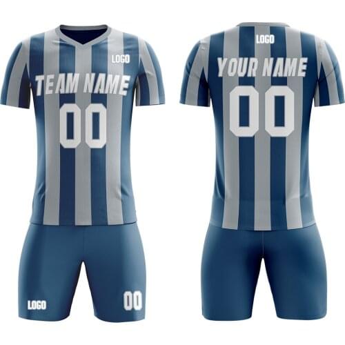 Custom Players Soccer Outfits for Playing/Team Outdoors Printing Your Team Name/Number Washable Soft Soccer Jersey and Shorts