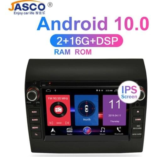 Android 10.0 New with dsp Car DVD Stereo Multimedia Headunit For Fiat Ducato Jumper Boxer Auto Radio GPS Navigation Video Audio